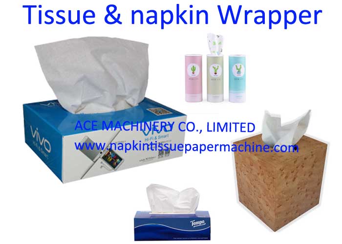 automatic cubic tissue box packing machine