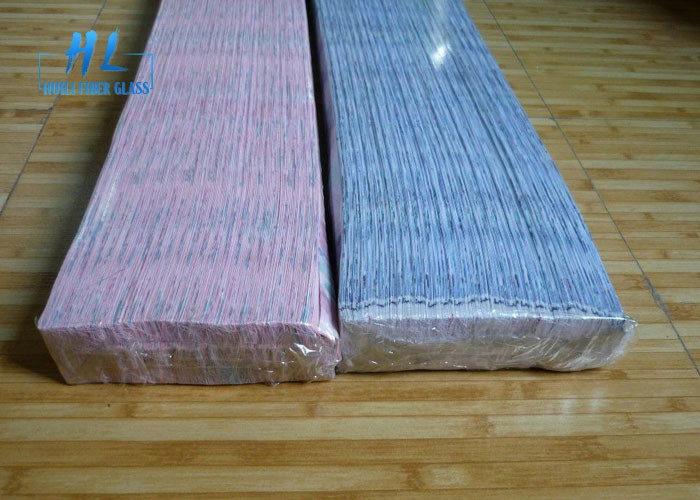 Black Retractable Polyester Pleated Mesh Plisse Insect Screen Folding Net For Window And Door