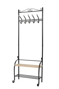 Wholesale Bench Shoes Shelves Free Standing Coat Hanger For Hanging Bags / Hats Bedroom from china suppliers