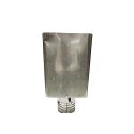 Polished 6" Single Wall 0.45mm Chimney Flue Rain Caps