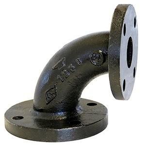 Wholesale GB HG ASME Cast Iron Pipe Fittings 90 Degree Elbow Double Flanged Bend from china suppliers