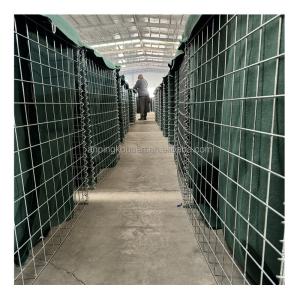 Wholesale Galvanized Defence Barriers 2x1x1 Flood Protection Barrier Bastion Wall Square Hole from china suppliers