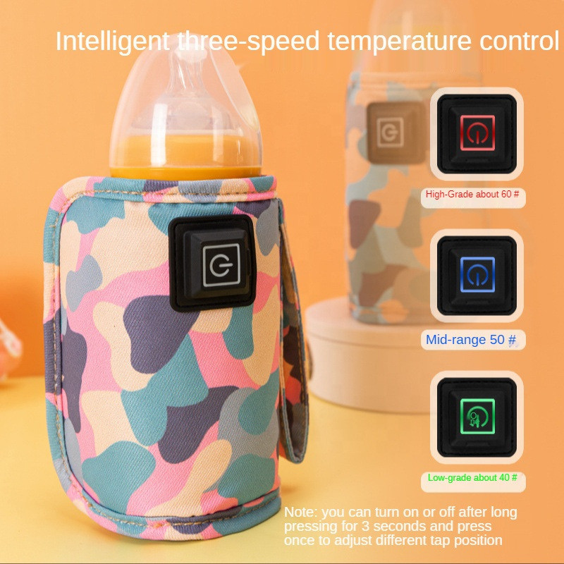 Velcro Type Electric Heater Appliances Warmer Bag ODM SHEERFOND For Feeding Bottle