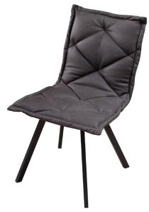 Wholesale Modern Fabric Upholstered Dining Chairs 600*520*870 from china suppliers