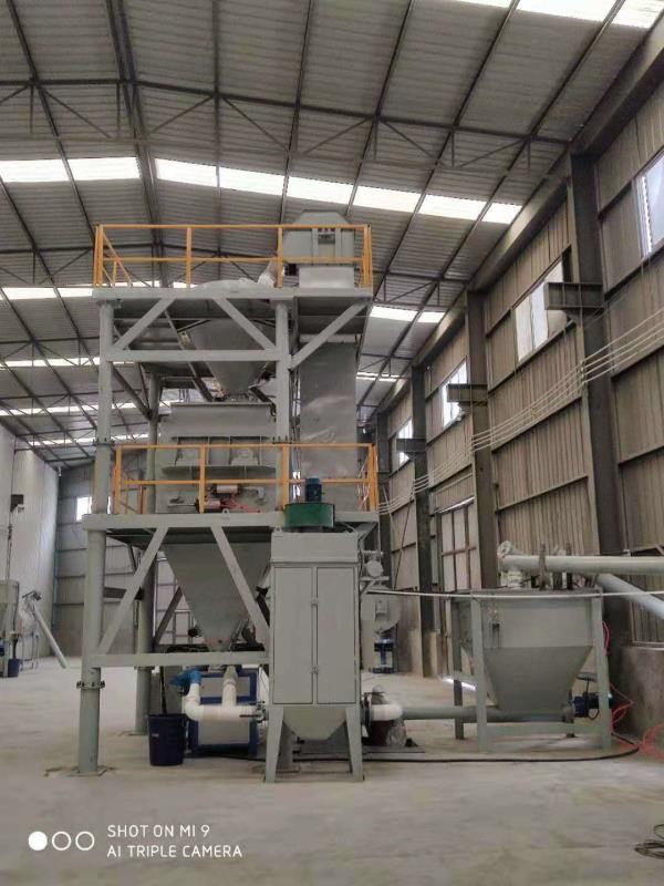 Easy Operation Dry Mortar Production Line / Tile Adhesive Dry Mixture Mini Plant