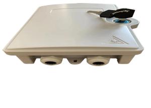 Wholesale wall mount Outdoor Fiber Optic Distribution Box，PC+ABS material IP65 from china suppliers