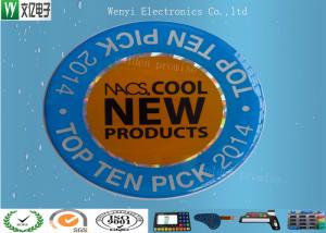 Wholesale Self Stick Epoxy Membrane Switch Overlay , High Gloss Conductive Overlay For Logo from china suppliers