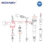 Diesel Common Rail Fuel Injector 0 445 110 443 for GREAT -WALL 1100100-ED01B