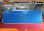 6m x 2m Inflatable Sports Games , Dwf Material Gymnastics Mat Air Tumble Track