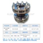 Stainless Steel Counter Flange Epdm Rubber Expansion Joint for Corrosive