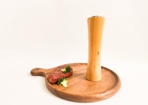 Wholesale Various Sizes Wooden Natural Wood Color Salt And Pepper Grinder from china suppliers