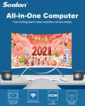 SEALAN 27inch big promotion new product i7-4960 curved screen desktop computers
