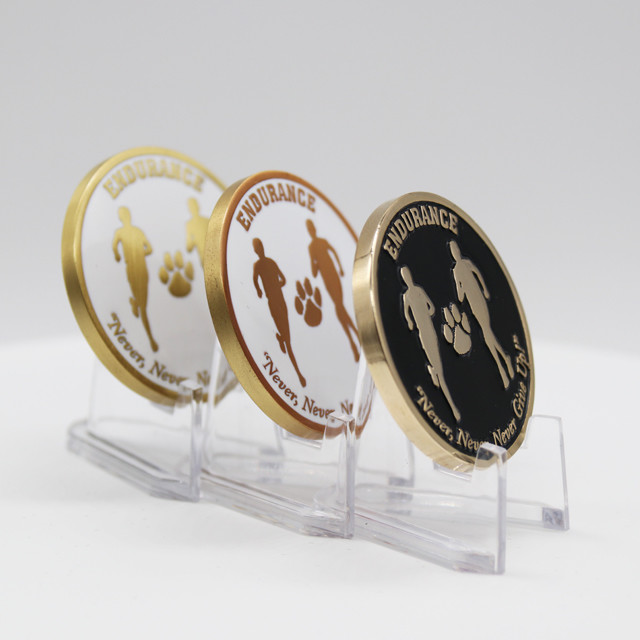 Free Designed High Quality Collectible Metal Craft Double Coin Blanks Custom Souvenir Gift Challenge gold Coin