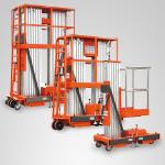 High Strength Hydraulic Lift Machine Platform Construction 550KG 1250KG