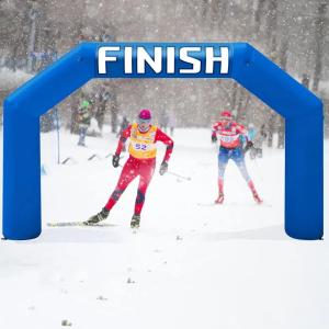 Wholesale 3m Outdoor Inflatable Finish Line Arch Customize Logo With Air Pump from china suppliers