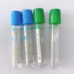 Medical Lab Use Blood Sample Bottles Green Blue Color For Blood Collection