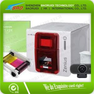 Wholesale Evolis Zenius plastic business card machine from china suppliers