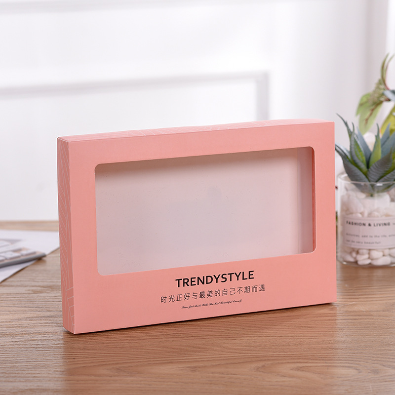 Custom Logo Recycled Materials Craft Adhesive Paper Tape Paper Pillow Box for Packing