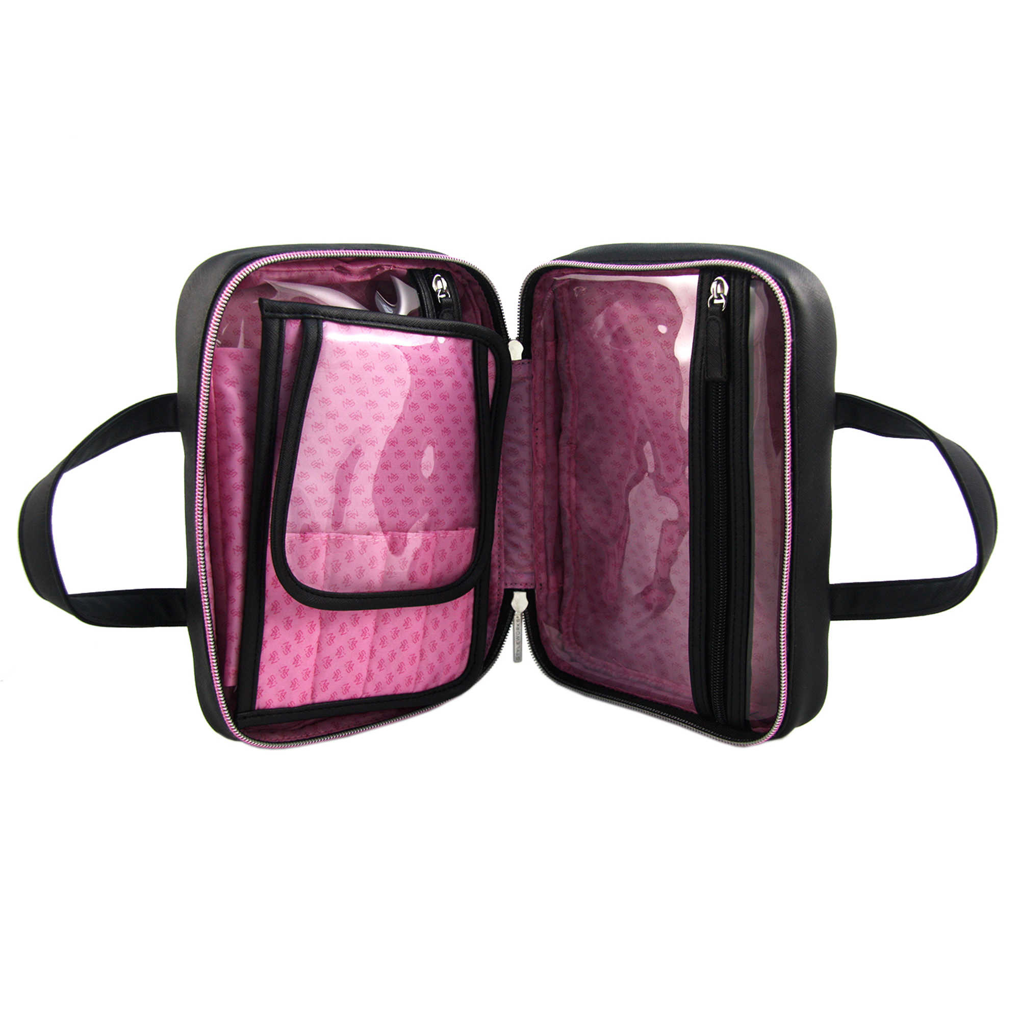 Toiletry Bag for Men & Women, Waterproof Toiletry Organizer For Travels, Travel Shower Bag with Mesh Pockets & Sturdy Ho