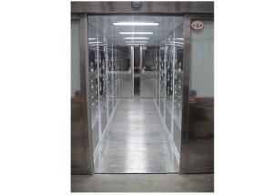 Wholesale 1 - 6 Person Hospital Electronic Cleanroom Air Shower With Three Side Blowing from china suppliers