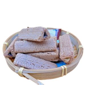 Wholesale &quot;Individually Wrapped Delicacies: Savor the Rich Flavors of Chocolate and Milk in Triangle Rice Cakes!&quot; from china suppliers