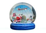 0.55mm PVC Inflatable Advertising Signs For Yard / Blow Up Snow Globe