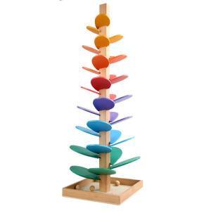 Wholesale Rainbow Music Tree Early Learning Educational Toys Color Disassembly Ball Tree Game from china suppliers