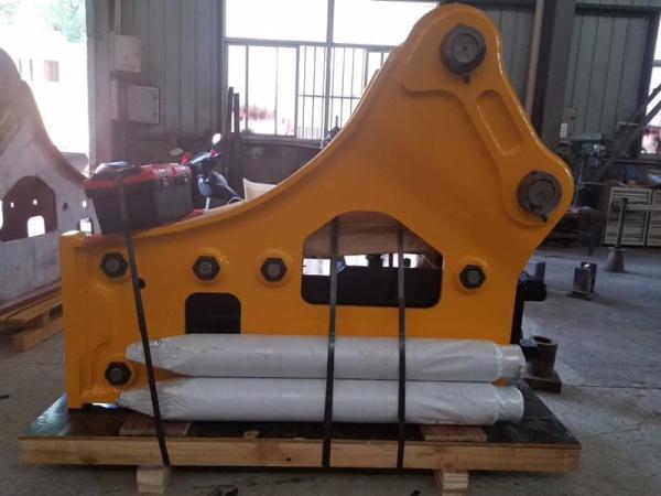 Side Type Hydraulic Excavator Attachments , Excavator Breaker Attachment Fast
