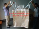 Tubular Type A big 2 Ton Bulk Bags Jumbo bag with PE liner Cement bulk bags