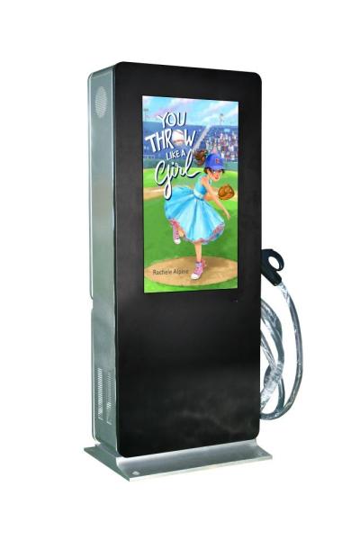 32 Inch Digital Touch Screen Display 6mm Glass With Backlit Power Outdoor