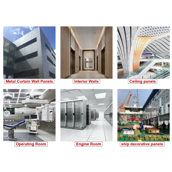 Architectural Aluminum Corrugated Panels For Updating Existing Building Facade