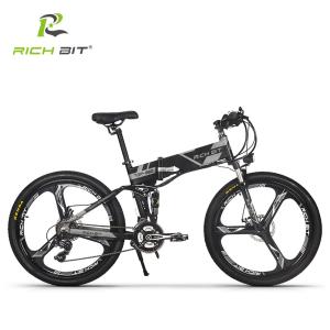 Wholesale EU STOCK Richbit Top 860 Mtb Full Suspension Electric Bicycles Mountain 26&quot; 250W from china suppliers