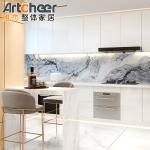 Australia Home Wood RTA White Color Custom Modular Kitchen Cabinets ECO Friendly