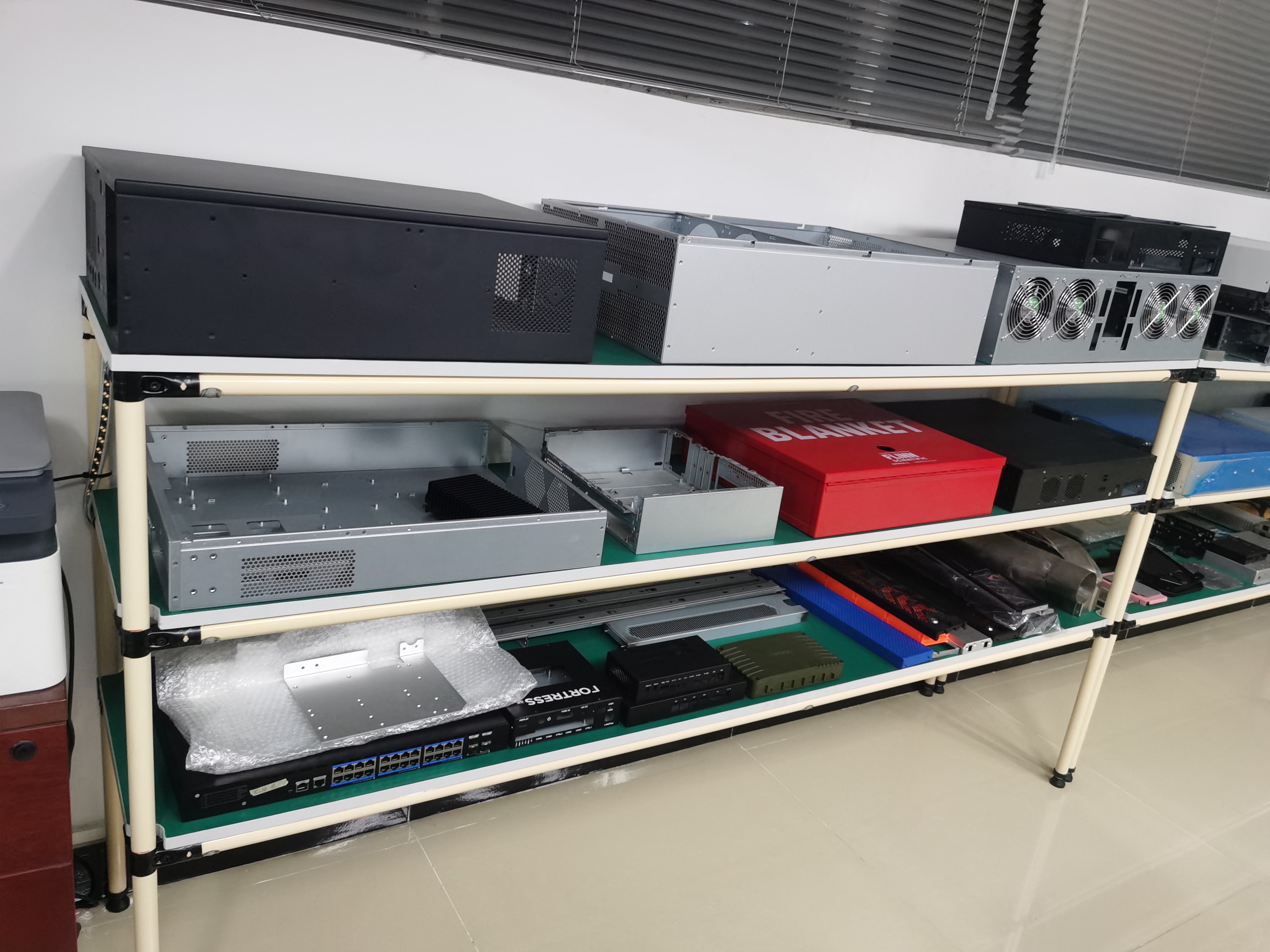 1u Nas Chassis Case Rackmount For ATX Micro Motherboard Low Profile Rear Bracket