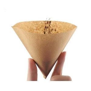 Wholesale Nature Unbleached Disposable Drip Coffee Filter Paper Filters V01 from china suppliers