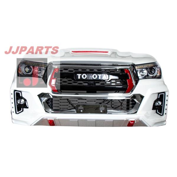 Elegant TRD Logo Toyota Modified Parts Front Grill Mesh For Hilux Rocco 2018
