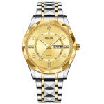 ML-1003 quartz wrist watch Waterproof Watches Luminous Stainless Steel Watches