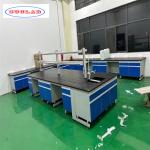 Powder Coating Lab Island Bench for Sustainable Laboratory Operations