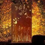 Custom Thickness Metal Decorative Panels Corten For Wall