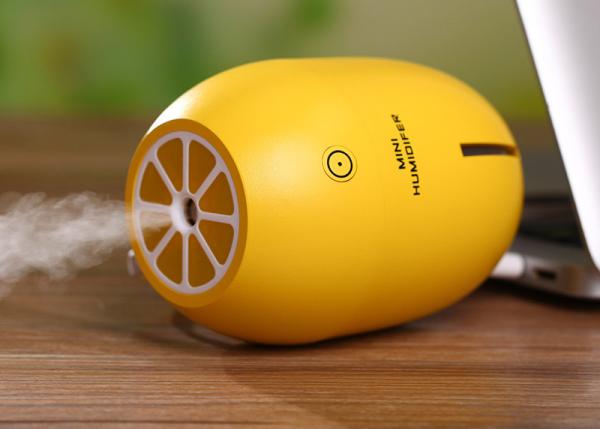 lemon design mini homemade humidifier air cleaner mist spray to moisture skin