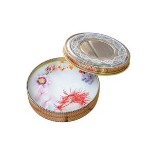 Wholesale Storage Saffron Tin Boxes Coffee Clear Window Gold 1g 2gram 3gram 5gram 10 Grams from china suppliers