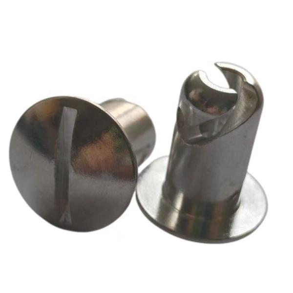 Universal 7/16*.500 Aluminum Silver Slotted Head Dzus Fasteners Unmatched