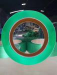 Green Embossed Pallet Strapping Belt Clip / Hot Melt Locking