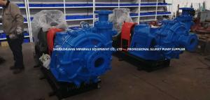 Wholesale Solids Washing Heavy Duty Slurry Pump Single Stage 100ZGB With 5- Vane Closed Impeller from china suppliers