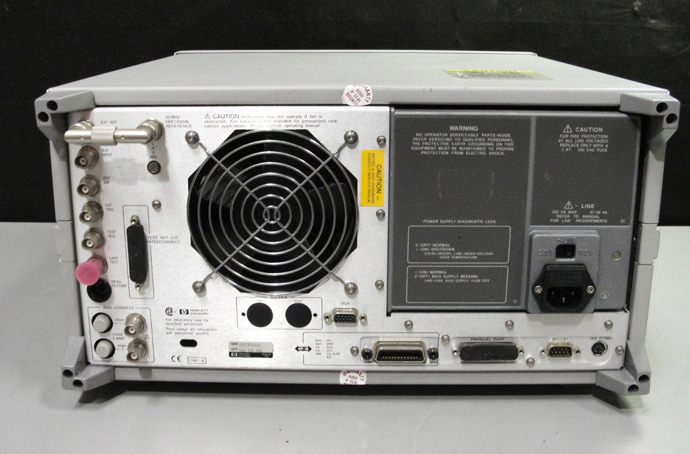 Multiscene RF S-Parameter Vector Network Analyzer 8753E 30 KHz - 3.0 GHz 6 GHz Optional