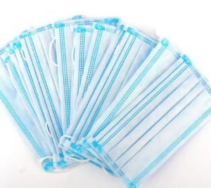 Wholesale Waterproof 3 Ply Non Woven Face Mask Resistance Pollution For Public Area from china suppliers