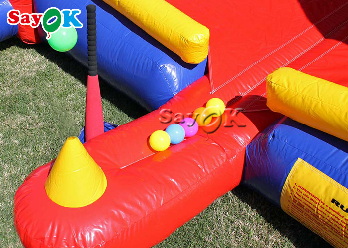 Inflatable Kids Game Club School 20x13x12ft Inflatable Batter Up Baseball Game