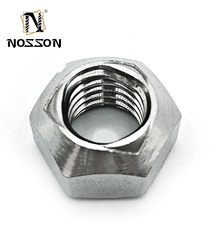 Imperial Measurement Blue Zinc Carbon Steel Galvanized Hexagon Conical Cone Lock Nut Din980 Top Choice for Food Beverage