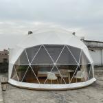 Full Roof Printing 4 Season Geodesic Tent Event Dome Tent Wind Resistance