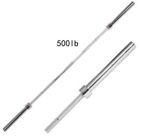 Wholesale olympic weightlifting bar, 2.2m olympic bar, 2.2m olympic barbell, weightlifting bar 1 inch from china suppliers
